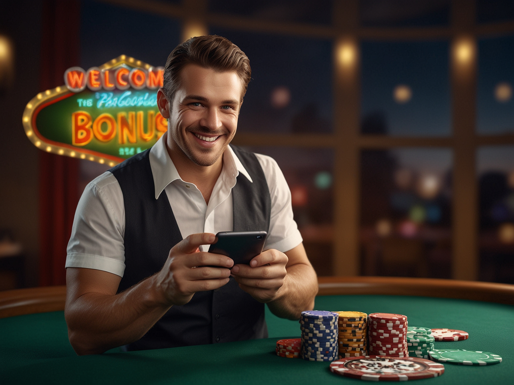 Welcome bonus banner