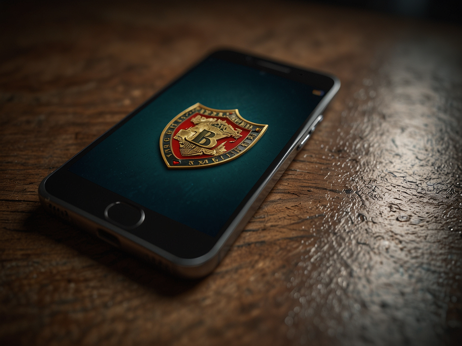 Mobile security illustration